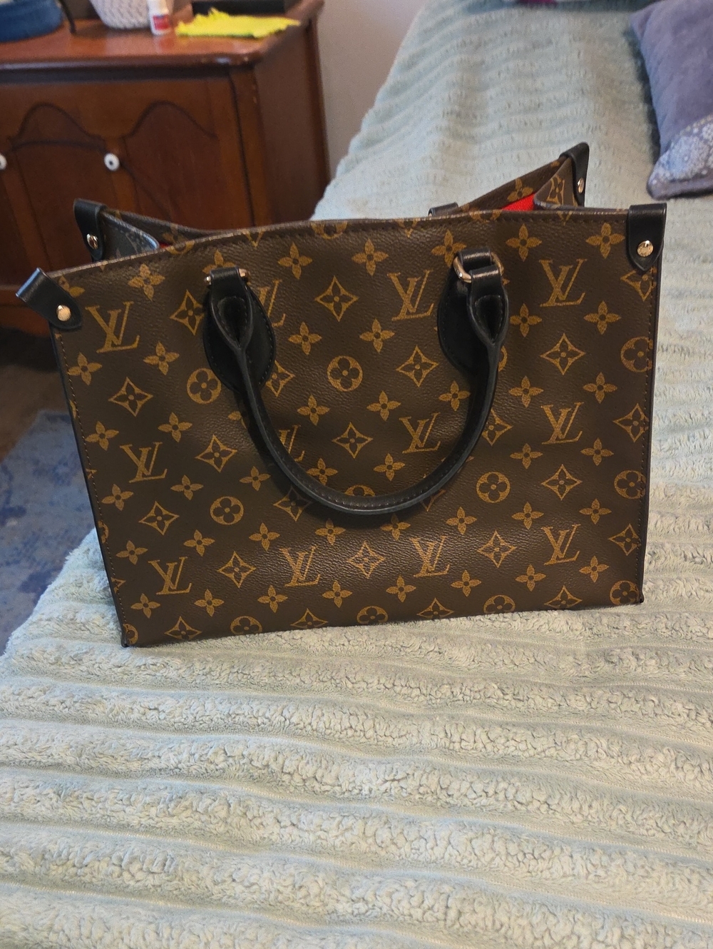 Square Tote Bag, Designer Inspired